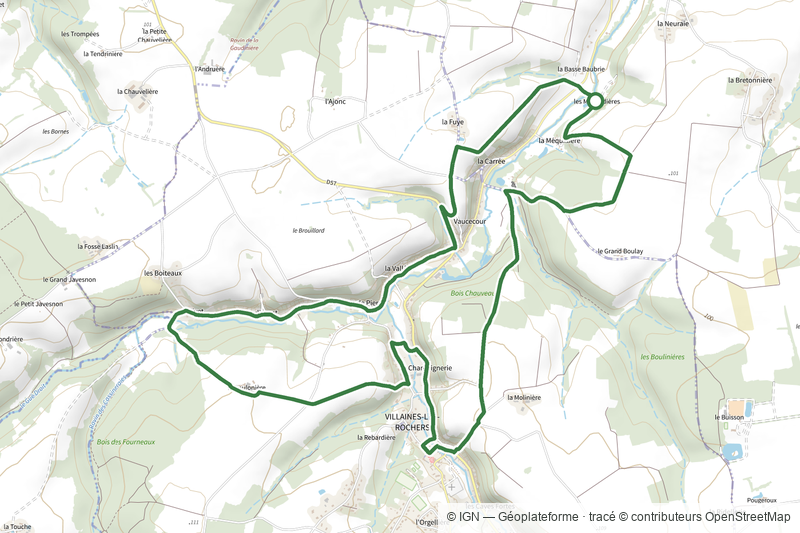 Entre Osier et Troglo - Villaines-les-Rochers