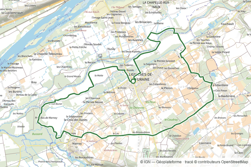 Sentier des Vergers - Lignières-de-Touraine
