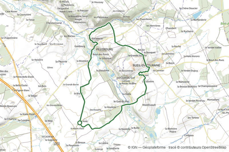 Bueil-en-Touraine - Autour de la Vallée du Long - Circuit 3