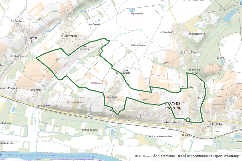 L'Eau au Fil des Siècles en Val de Cher - Circuit Bleu - Civray-de-Touraine