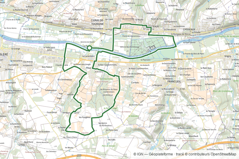 L'Eau au Fil des Siècles en Val de Cher - Circuit Jaune - Civray-de-Touraine