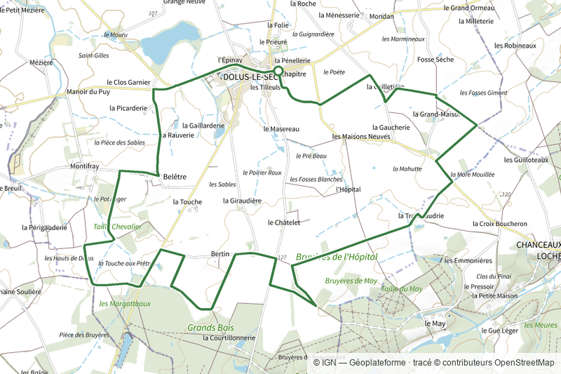 Circuit des champs et de l'éolienne