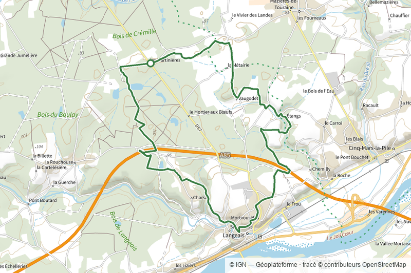 Le plateau - Langeais