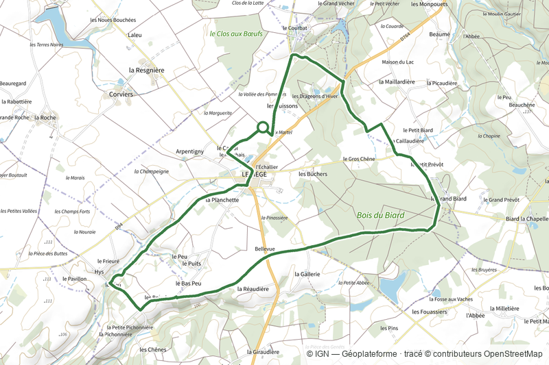 Circuit de Le Liège