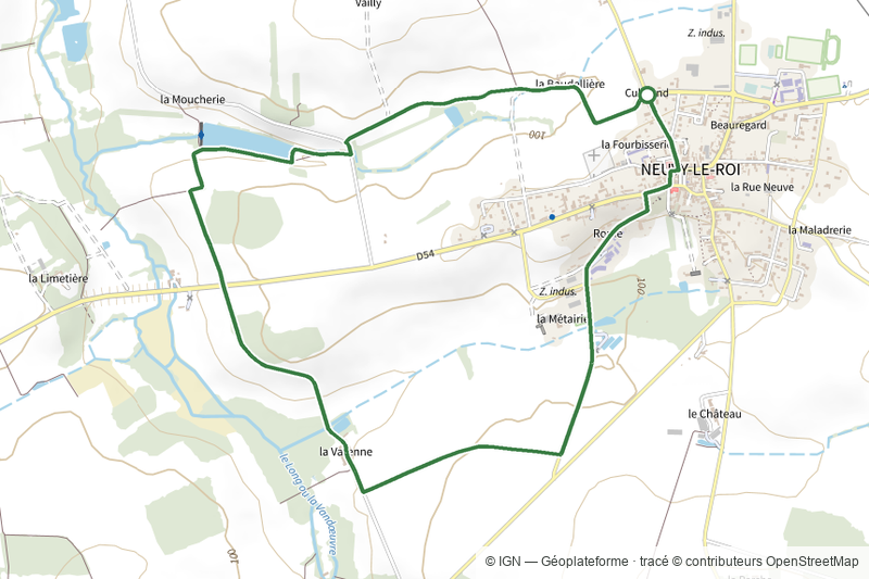 Chemin de l'étang des Arguillonnières