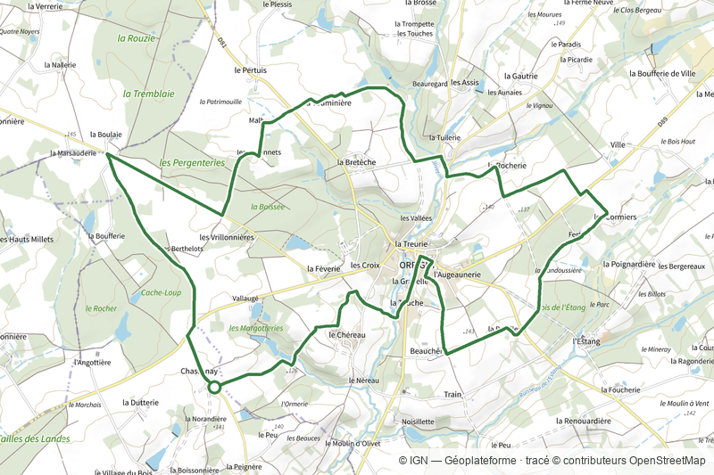 Circuit de 17km
