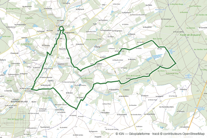 Circuit de 21km