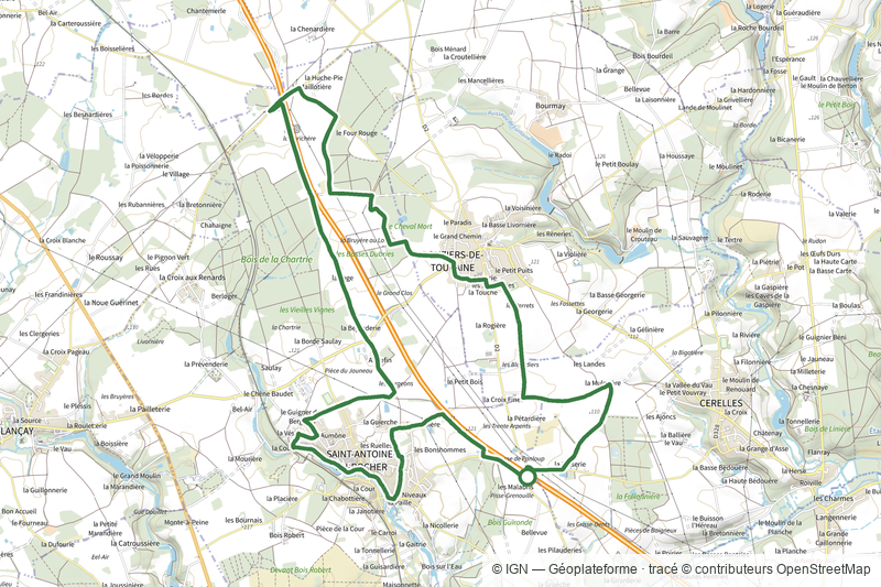 Circuit n°3 - Saint-Antoine-du-Rocher