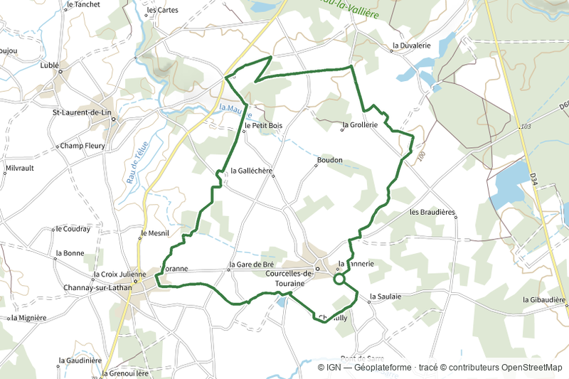 Chantilly - Courcelles-de-Touraine
