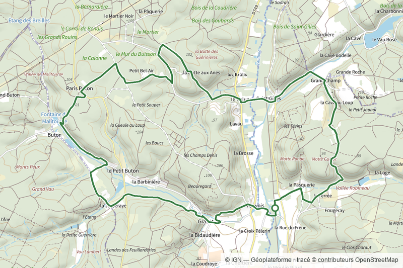 Le Ruisseau de Gravot - Bourgueil