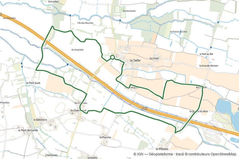 L’autoroute A85 - Chouzé - Saint-Nicolas-de-Bourgueil