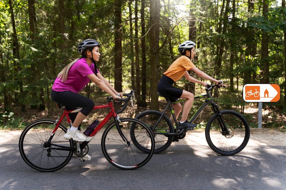 Promenade à vélo autour de Clères : itinéraire La Haute vallée du Cailly