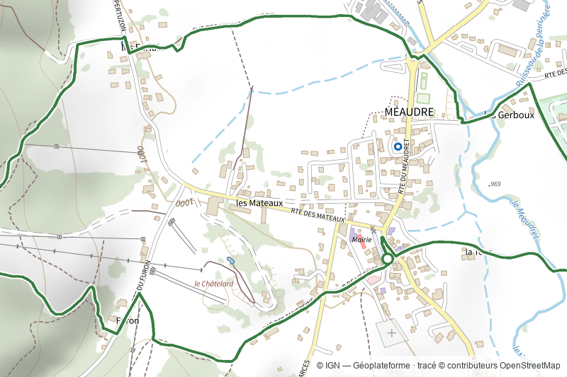 Les chemins du patrimoine de Méaudre