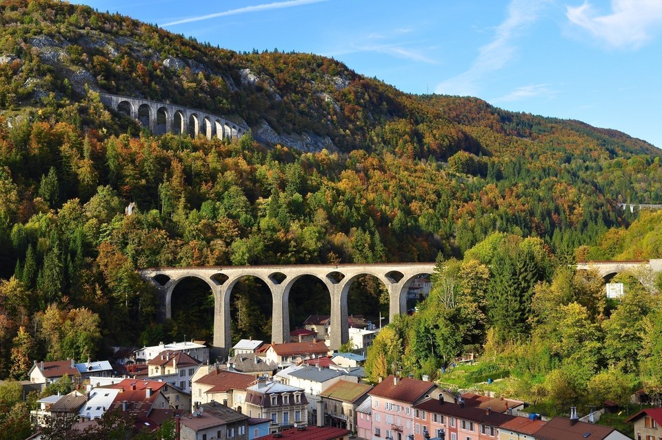 Viaduc de la Ligne des Hirondelles / Ville de Morez