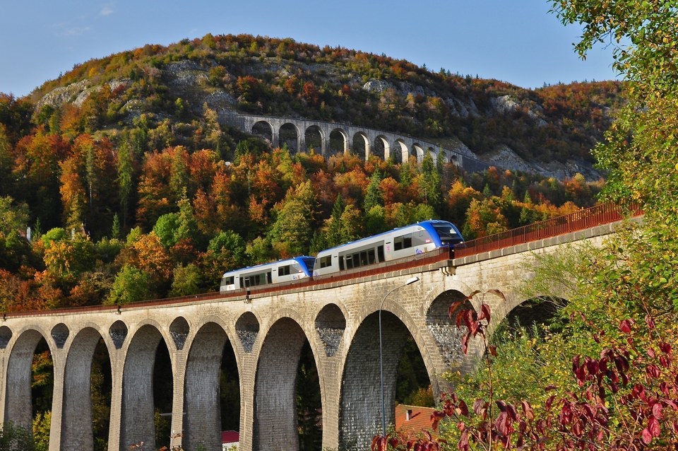 Ligne des Hirondelles à Morez