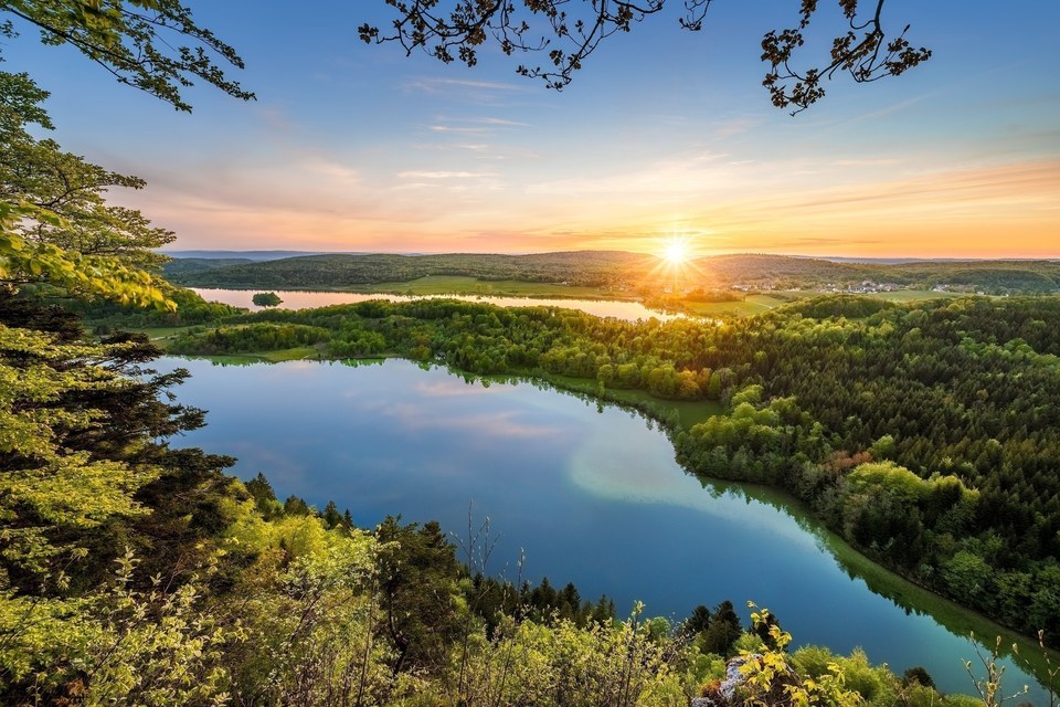 Vue depuis le Belvédère des 4 lacs