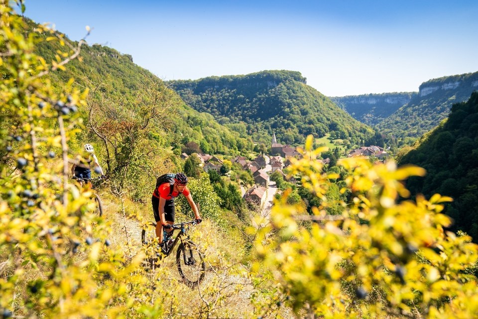 VTT à Baume-les-Messieurs