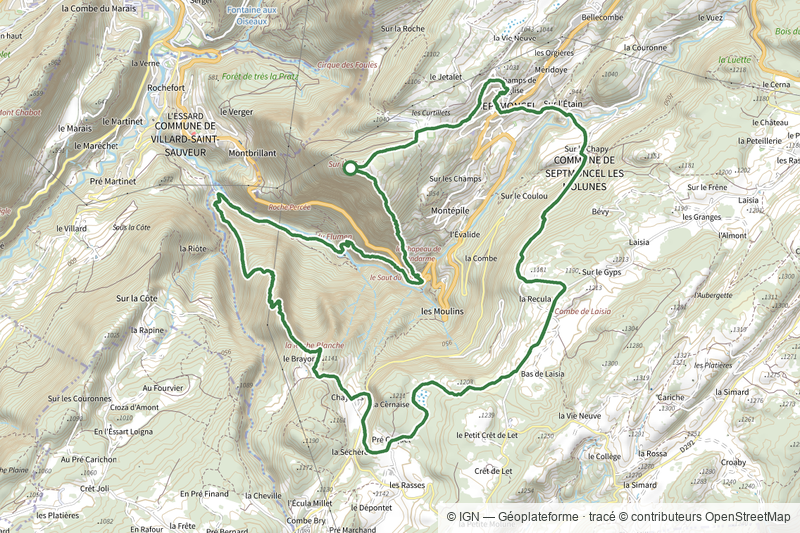 Sentier des Chamois du Jura
