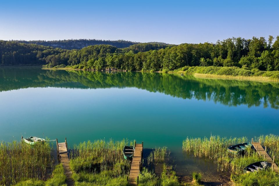 Lac de Narlay - vue drone