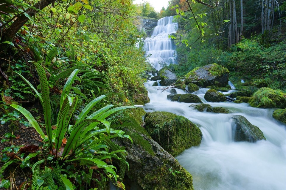 Les cascades du Hérisson en aller-retour