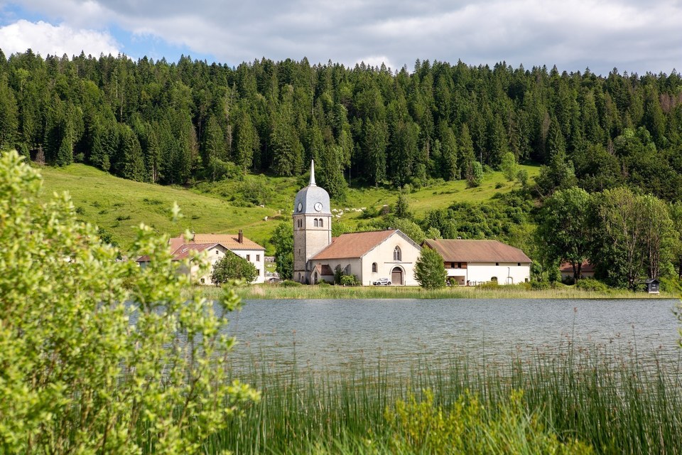Lac de l'Abbaye en Grandvaux