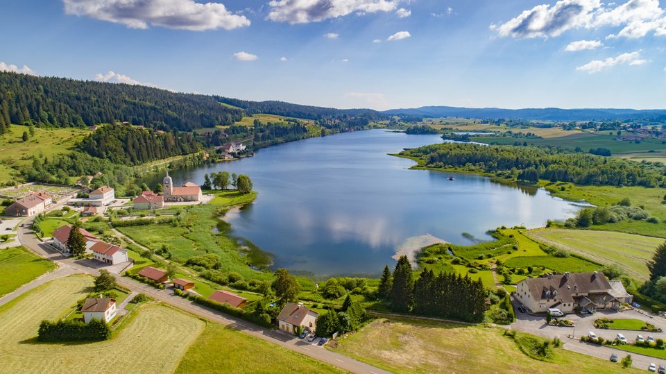 Lac de l'Abbaye en Grandvaux