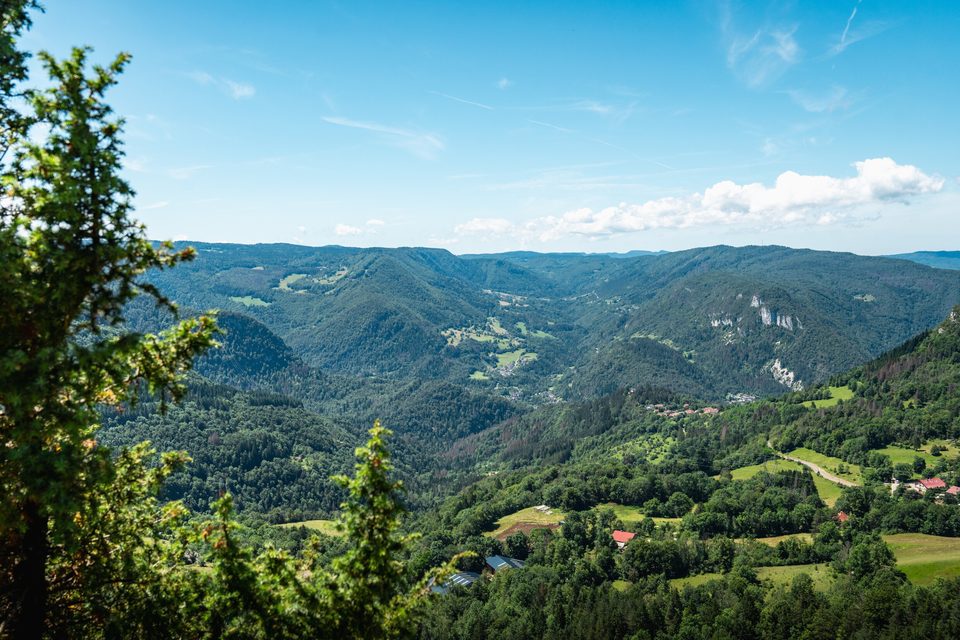 vue depuis le Crêt Pourri