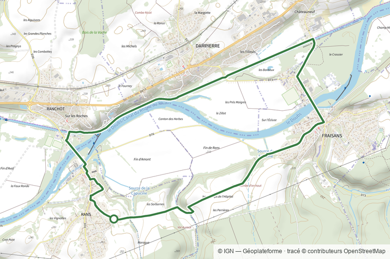 Sentier du Doubs