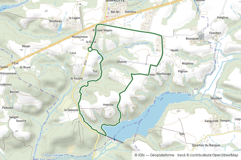 Circuit rando Biarrotte