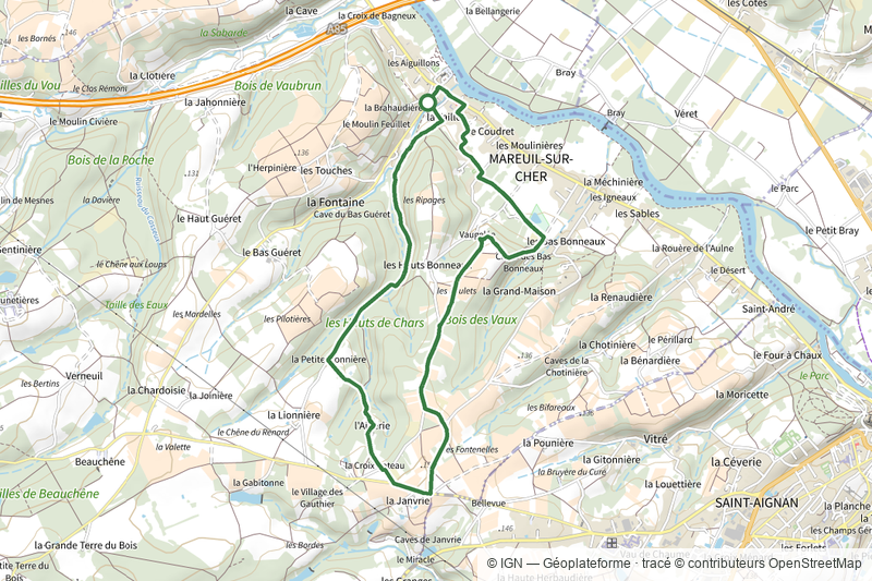 Chemin des Caves et des Loges