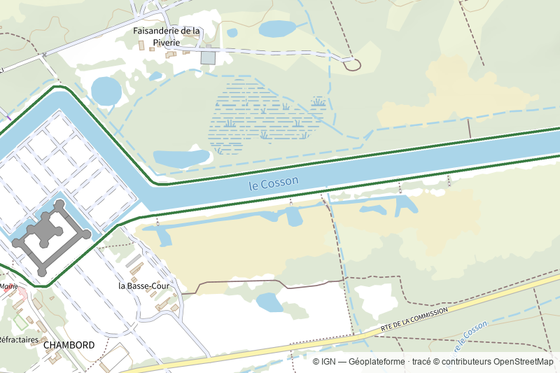Le canal de Chambord