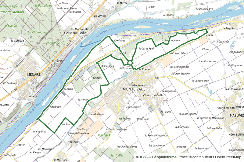 Circuit de la Noue et des bords de Loire