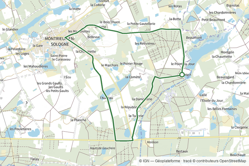 Circuit "Etang de Beaumont"