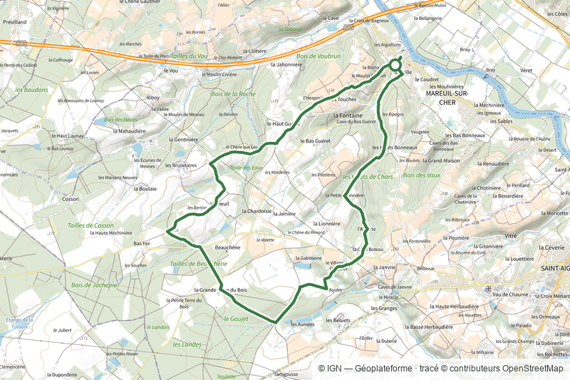 Circuit Vallons et forêts