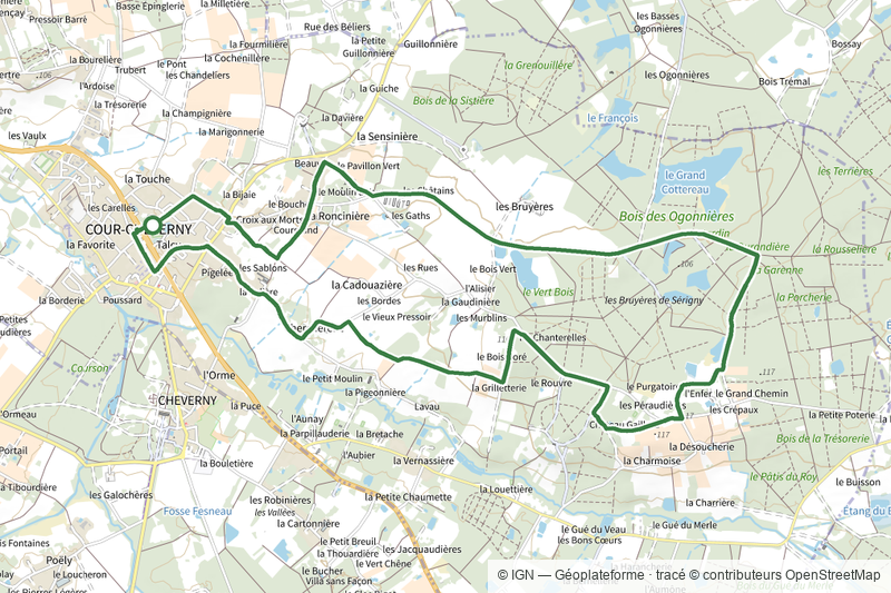Circuit des bruyères de Sérigny