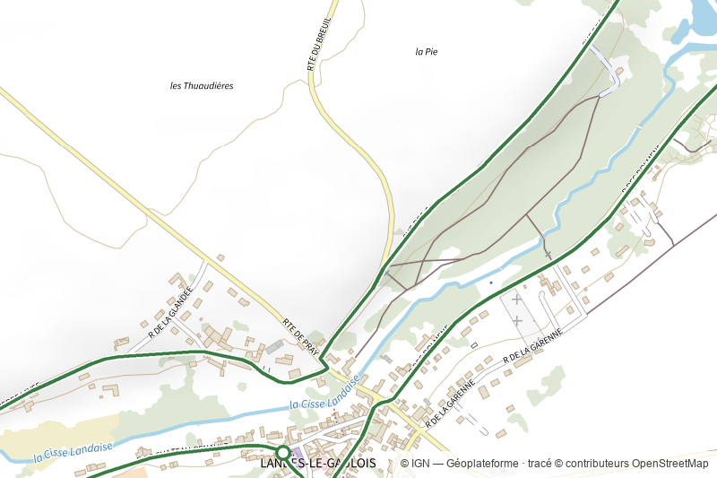 Randonnée non balisée de Landes-le-Gaulois