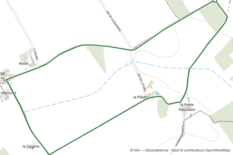 Randonnée non balisée de Saint Etienne des Guérets