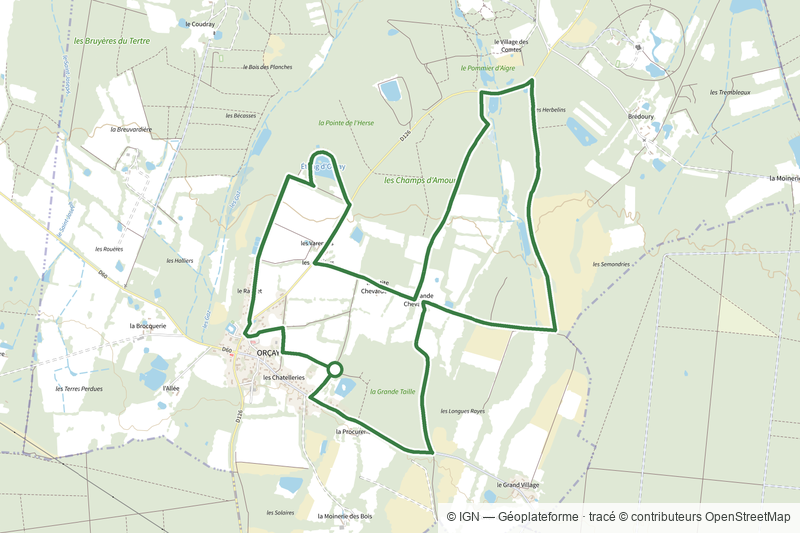 Circuit de l'étang d'Orçay