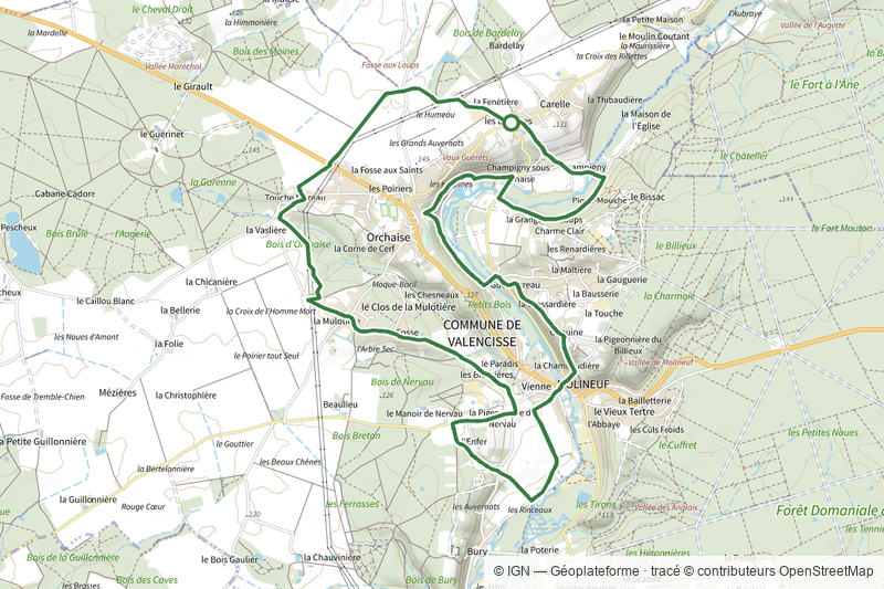 Circuit des moulins de la Cisse