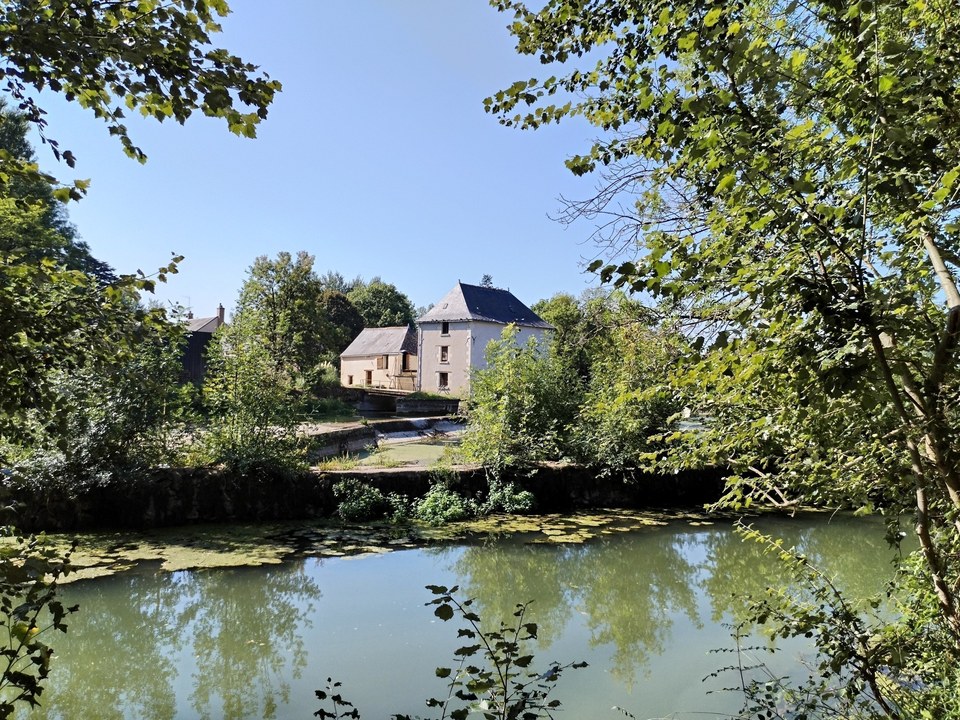Moulins sur le l'Indre - Pont-de-Ruan
