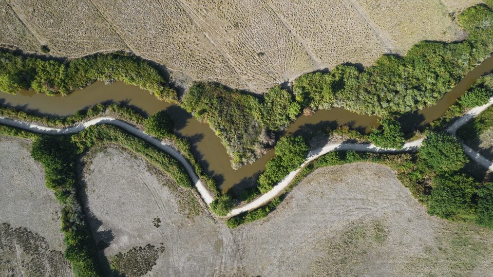 Vue aérienne du canal de Haute-Perche_2