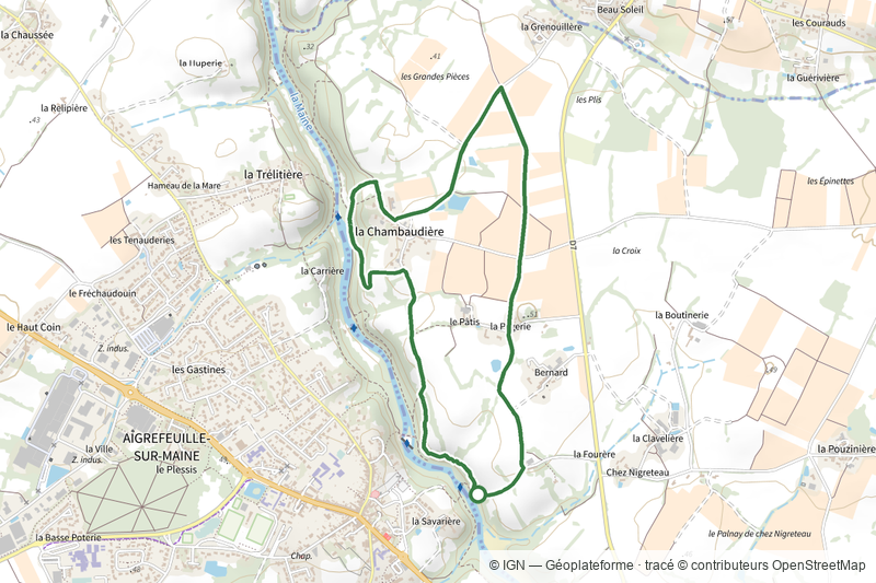 Circuit des Coteaux Luminais