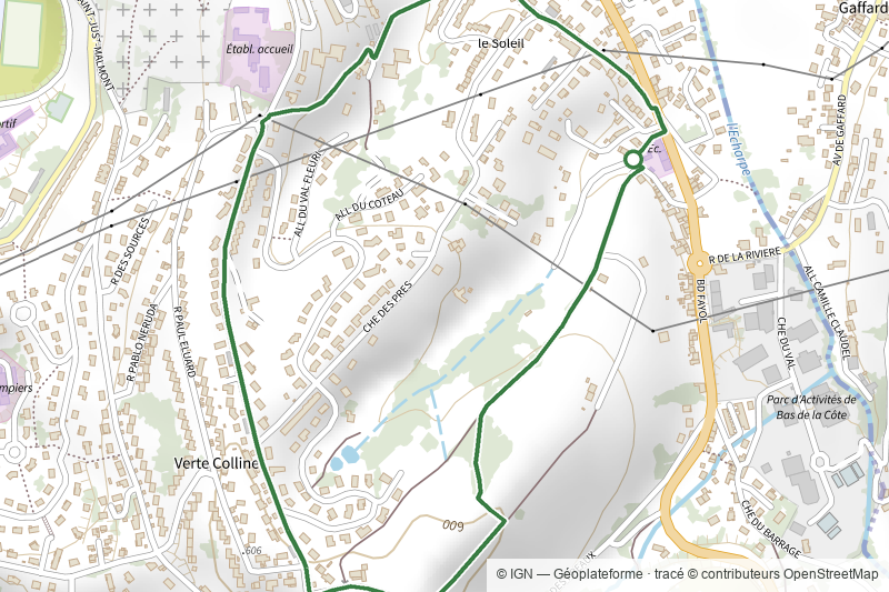 Parcours des six troncs