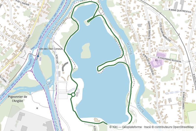 Promenade autour du lac
