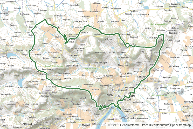 Castelmoron-sur-Lot, un port fluvial sur le Lot