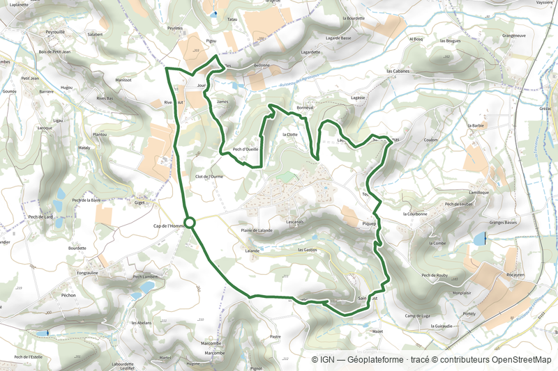 Bonneval, le circuit des trois églises - 10,7km