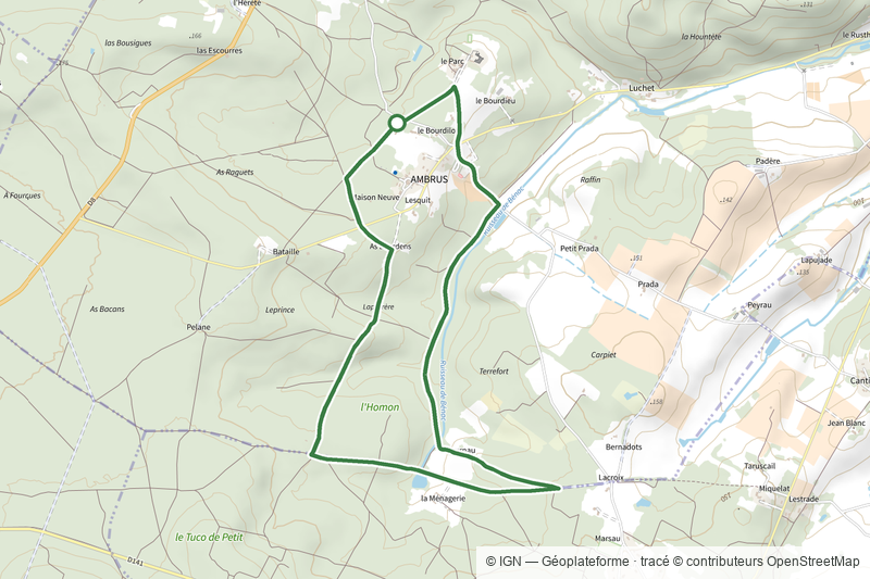 Ambrus, découverte de la forêt - 6.2 km