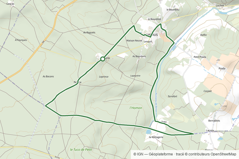 Ambrus, la balade forestière de Pelane - 7.3 km
