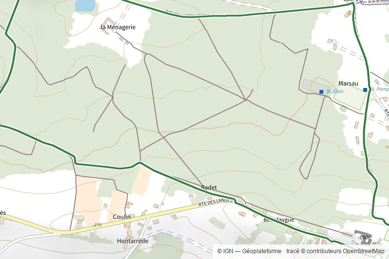 Xaintrailles, la balade du château - 4.7 km