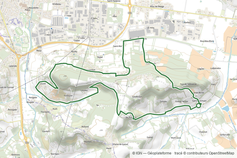 Saint-Germain, l’autre colline de Villeneuve-sur-Lot - 10,3km
